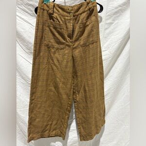 Forever 21 Tan Checkered